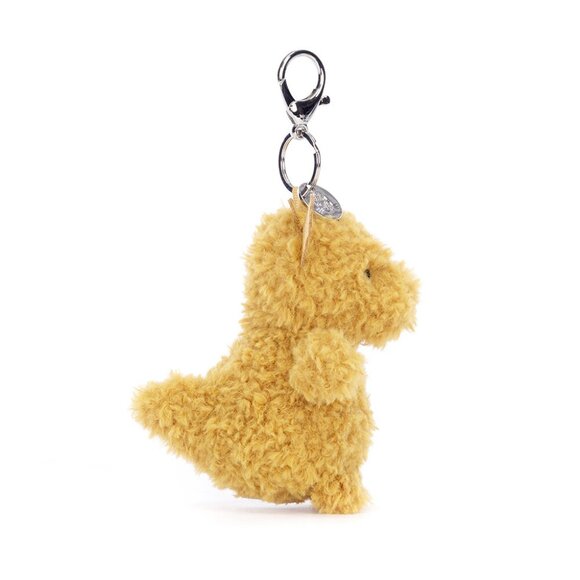 Jellycat LITTLE DRAGON Bag Charm gold Retired in-hand VHTF Magical keychain NWT - Picture 4 of 8